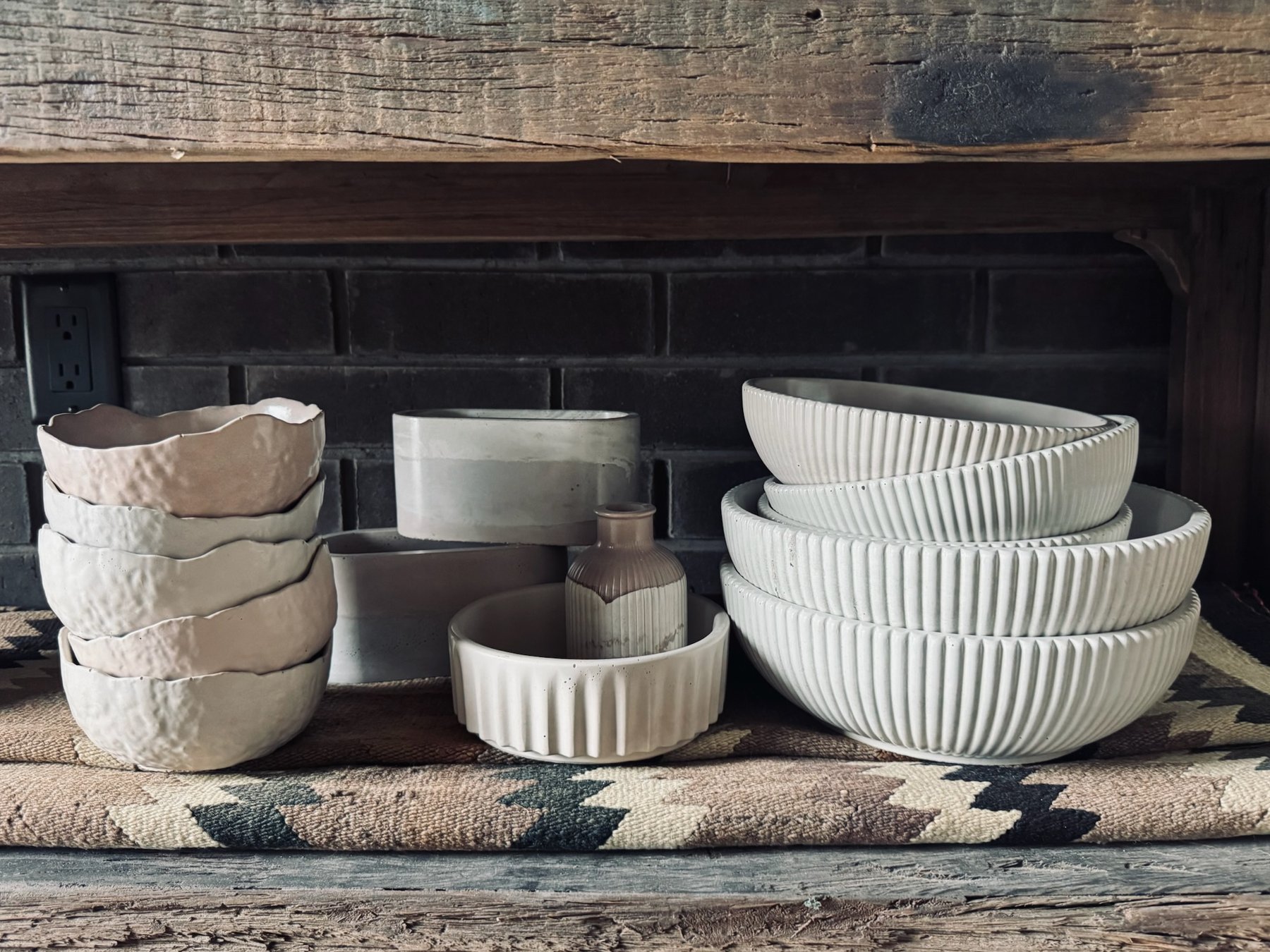 Cemented decor available to shop