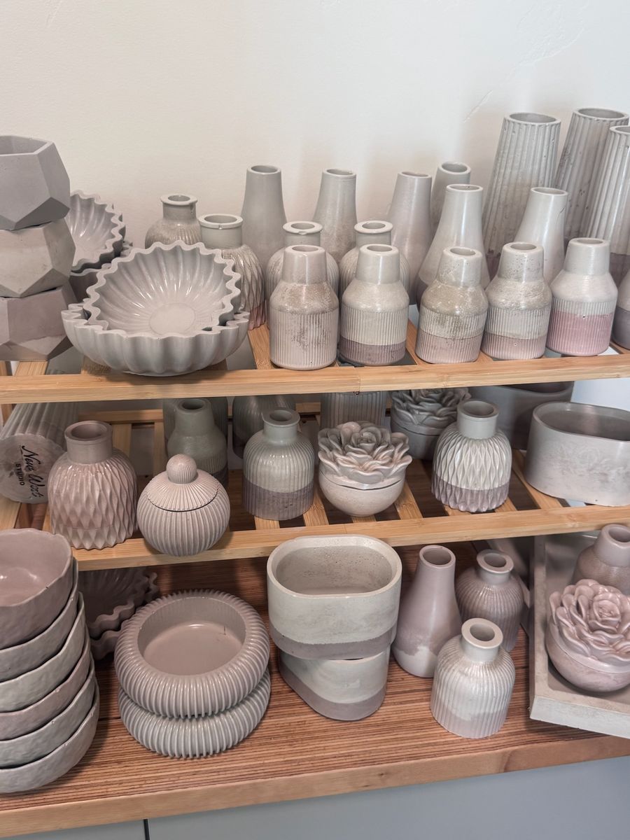 Finished Cemented Workshops pieces
